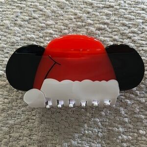 Disney Mickey christmas Hair Claw Clip